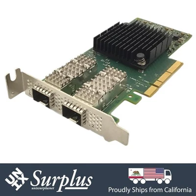 Mellanox ConnectX-4 Dual-Port 25GbE SFP28 CX4 PCIe Network Adapter Low Profile - Image 1 of 4