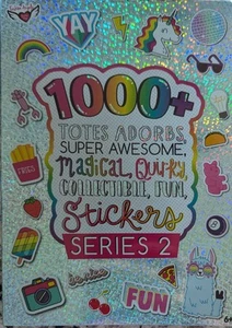 1,000 Plus Totes Adorbs Sticker Book Series 2 Teacher Classroom School Supplies  - Picture 1 of 8