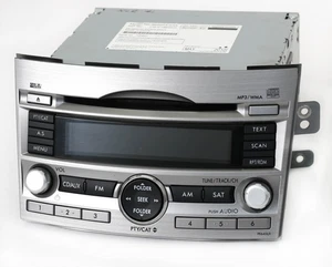 Subaru Legacy 2010-12 AMFM Radio mp3 CD Receiver Face Code PE645U1 PN 86201AJ64A - Foto 1 di 6