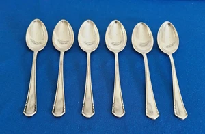 Bruckmann 600 patrón de grano 6 cucharas de café años 90 aprox.14 cm Art. 1668/08.25 - Imagen 1 de 3