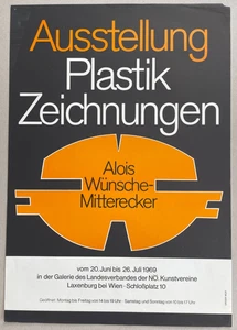 Plakat Poster - Alois Wünsche Mitterecker - Bildhauerei Bildhauer - Bild 1 von 1