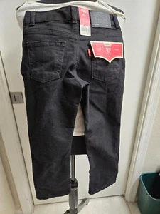 Brand new Black Levi Jeans 511 Childs Size 7 - Picture 1 of 4