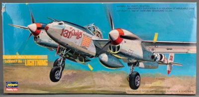 Kit modelo avión relámpago Hasegawa Lockheed P-38J/L 1:72 PM0893 Foto 1 de 4