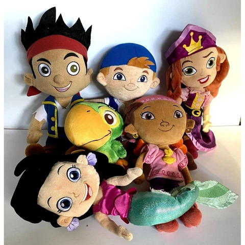 Jake and the Neverland Pirates Lot Cubby Izzy  Skully Pirate Princess Marina Cover