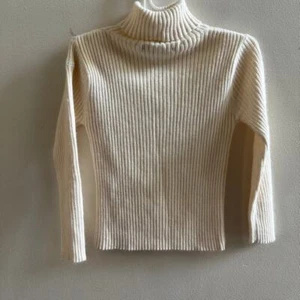 Marcel et Leon turtleneck sweater 4 years cream Angora cotton - Picture 1 of 4