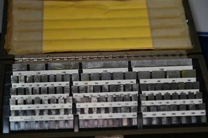 New Starrett Webber Block Gauge Set 81 piece  RS 81.A1 - Picture 1 of 2