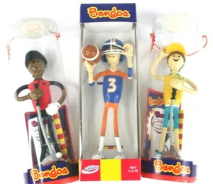 3 neue Bendos Kid Galaxy Bendables "Parr, June & Quarterback" Beschreibung lesen! - Bild 1 von 4