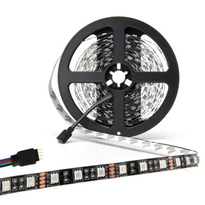 5M RGB LED Strip Light 5050 SMD Ribbon Light Flexible Indoor Party TV Bar Hotel - Picture 1 of 12