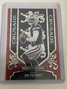 2023 Panini Rookies & Stars - Crusade Red Plaid Prizm #CR-9 Dak Prescott - Picture 1 of 2