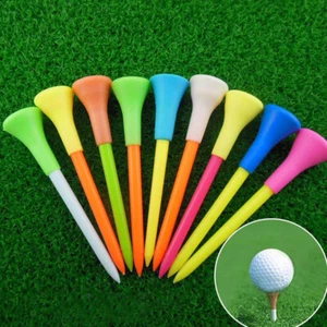 Golf Tees Plastic Unbreakable 3 1/4 2 3/4 2 1/8 inch Value 50 Pack Cushion Top - Picture 1 of 9