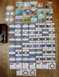 View-Master vintage viewer storage holder and huge lot of reels - Picture 1 of 10