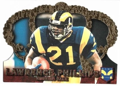 1996 Lawrence Phillips St Louis Rams Nebraska Cornhuskers Pick From List NRMT - Image 1 of 3