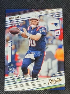 2021 Panini Chronicles Mac Jones Prestige Rookie Card No. 205 Patriots - Picture 1 of 3