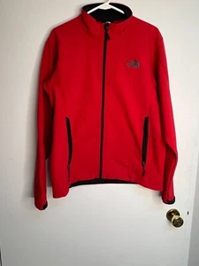 The North Face Herren Full Zip Up Jacke Medium Rot Top Zustand! - Bild 1 von 7
