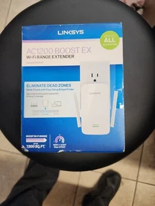 Linksys RE6400 AC1200 BOOST EX WiFi Extender Brand New Sealed - Picture 1 of 4