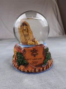 Salt Lake City 2002 Olympic Winter Games Snow Globe Rare Vintage Collectibles - Picture 1 of 18