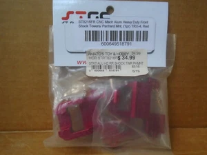 STRC #ST8216FR CNC MACHINED ALUM HEAVY DUTY FRONT SHOCK TOWERS PANHARD FOR TRX-4 - Picture 1 of 2