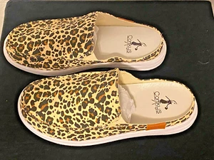 Corkys Womens Pontoon Slip-on Leopard NWOT Sz 6 - Picture 1 of 3