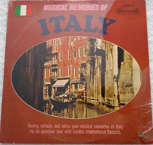 Musical Memories of Italy - Vinyl LP - London Intl - Pan Am - SEALED - Picture 1 of 2