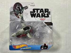 Star Wars Hot Wheels Starships Boba Fetts Starship Disney The Mandalorian - Picture 1 of 2
