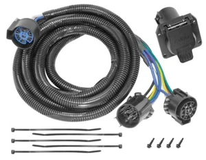 Fifth Wheel Adapter 7-Way For 99-20 Sierra 1500 2500 3500 HD RV U.S. Connect 9ft - Bild 1 von 3