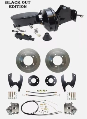 Rear Disc Brake Conversion for Jeep CJ5 & CJ7's  AMC20, w/ Disc Disc Power Setup - Image 1 of 4