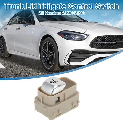 Trunk Release Switch No.2059051713 for Mercedes-Benz C180 C180 C200 C300 Beige - Image 1 of 4