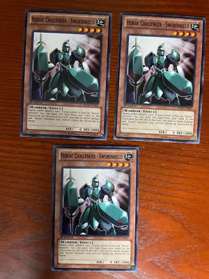 YuGiOh Heroic Challenger Swordshield REDU-EN007 1st ed SINGLE USED EXC CONDITION - Image 1 of 4