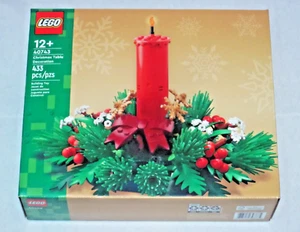 LEGO 40743 Christmas Table Decoration, new, factory sealed box, FREE Shipping! - Picture 1 of 2