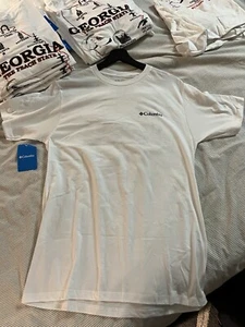Columbia T-Shirt Mens S, M, L, XL, XXL. Short Sleeve Georgia The Peach State - Picture 1 of 12