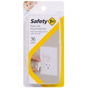 32 Pack Safety 1st Press Tab Plug Protectors Helps Parent with Removal - 806515 - Picture 1 of 4