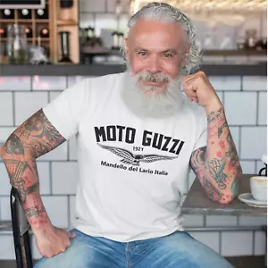 HALF PRICE! 4XL Moto Guzzi Motorcycle Flying Eagle Biker Hammer Premium T-shirt - Picture 1 of 3
