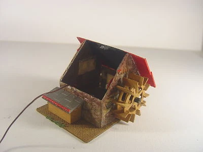 Wassermühle - Fertigmodell 60iger Jahre von Faller in HO - #1521 #E - gebr. - Bild 1 von 3