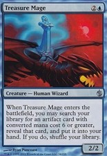 *FOIL* Treasure Mage 1x MtG Mirrodin Besieged ENGLISH SP/NM