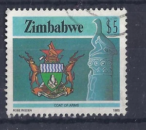 ZIMBABWE, 1985 DEFINS, $5 SG 680, FINE USED. CAT £4.50 - Picture 1 of 1