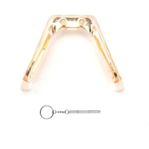 Eyeglass Saddle Bridge Gold Nose Pads Nose Piece Sunglasses Nose Pads Silicon... - Picture 1 of 6