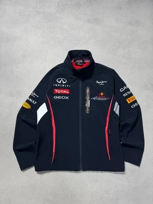 Red Bull Vintage Pepe Jeans Racing F1 Formula One Jacket Softshell Size S - Image 1 of 4