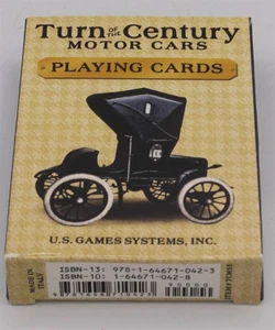Turn Of The Century Motor Cars - Playing Cards - Poker Size - New - Picture 1 of 2