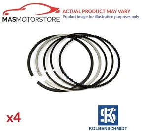 JUEGO DE ANILLOS DE PISTÓN MOTOR KOLBENSCHMIDT 800046010000 4 PIEZAS A STD PARA MAZDA 2 1.4 CD - Imagen 1 de 4