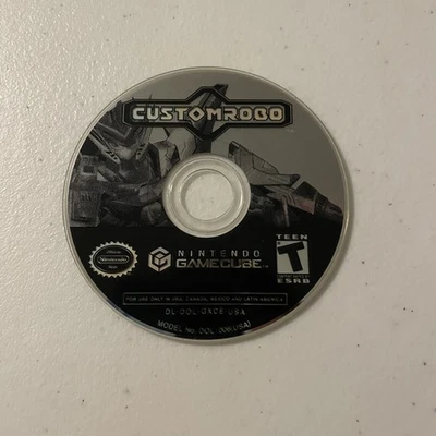 2004 Custom Robo Nintendo GameCube Video Game Loose Disc Only Tested & Works  - Image 1 of 2
