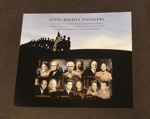 2009 42c Civil Rights Pioneers for Stamp Collectors - Picture 1 of 2
