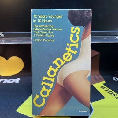 Callanetics (VHS 1986) Callan Pinckney MCA Hi-Fi Stereo Free Shipping Very Clean Foto 1 de 4