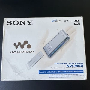 Sony Network Walkman NW-MS9 Memory Stick Player Bundle - Charger, Phones and CD - Picture 1 of 11