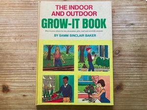 The Indoor and Outdoor Grow-It Book, Samm Sinclair Baker, Eric Carle, 1966, Vint - Picture 1 of 6