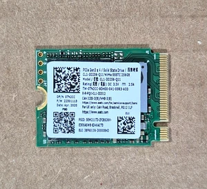Dell SSSTC 256GB SSD M.2 NVMe 2230 CL1-3D256-Q11 0TN2CC - Picture 1 of 2
