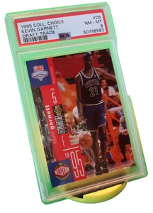 KEVIN GARNETT RC Rookie Card Celtics Timberwolv HOF Graded PSA 8 Gift - Picture 1 of 2