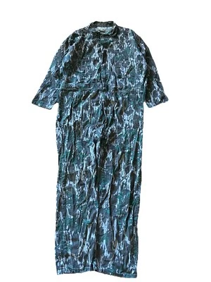 Vintage Mossy Oak Original Greenleaf Camo Coveralls XL 90's Made In USA Hunting - Image 1 of 4