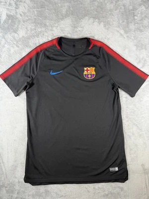 FC Barcelona Shirt Mens Large Black Nike Dri-Fit Beko Training Top Soccer Jersey - Image 1 of 4