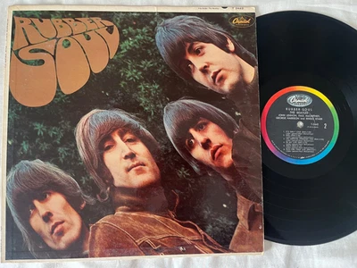 The Beatles – Rubber Soul LP [1st US Press, Mono, Los Angeles] CAPITOL Foto 1 de 2