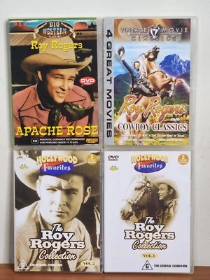 4 Roy Rogers DVDs Cowboy Classics, Apache Rose, Collection 1,2 Reg 1 - Image 1 of 3